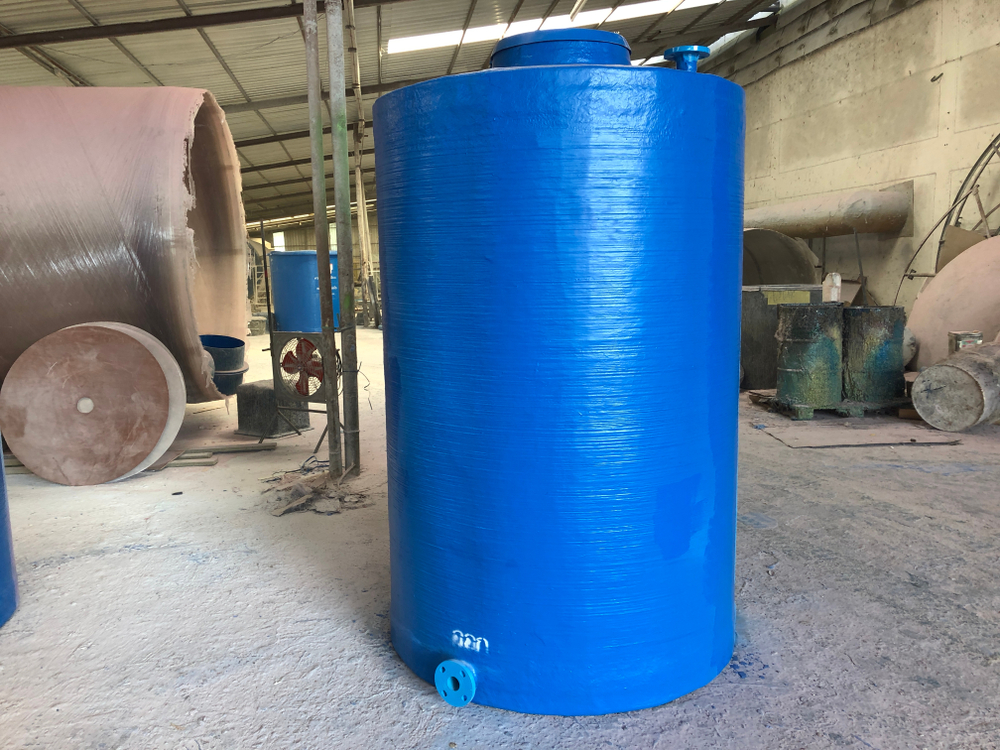 Tanque en fibra de vidrio para almacenamiento de agua